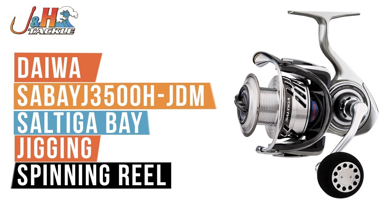 Daiwa SABAYJ3500H-JDM Saltiga Bay Jigging Spinning Reel