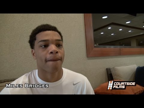 Miles Bridges Interview In Preparation For The Big Strick Classic