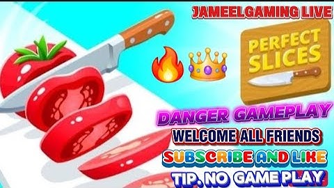 Perfect Slices Live Now 🍎🔪 Gameplay #230 #live #shortslive