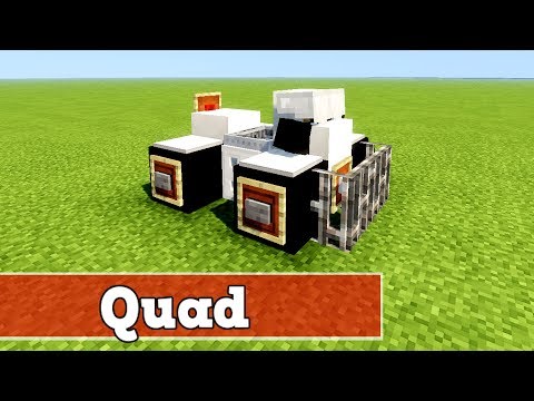 Wie baut man ein Quad in Minecraft | Minecraft Quad bauen deutsch
