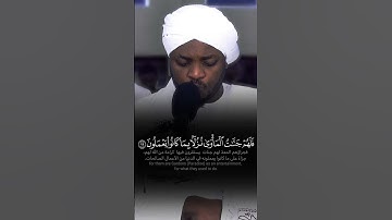 ﴿ أَفَمَنْ كَانَ مُؤْمِنًا كَمَنْ كَانَ فَاسِقًا لَا يَسْتَوُونَ ﴾ تلاوة خاشعة للشيخ مختار الحاج 🤍