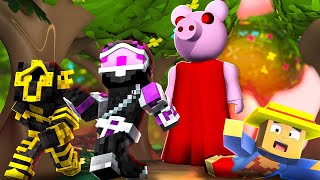 ? ¿¡ESCAPAREMOS DE PIGGY EN EL BOSQUE ABANDONADO!? ? *MUY PELIGROSO* ?
