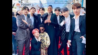 Bts Photo With Ciara At Red Carpet Billboard Musicawards 2019