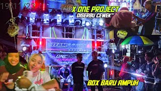 SINAR MUSIC gendong box baru,ampuh seperti box tarung F1 nya..X ONE PROJECT diburu cewek'