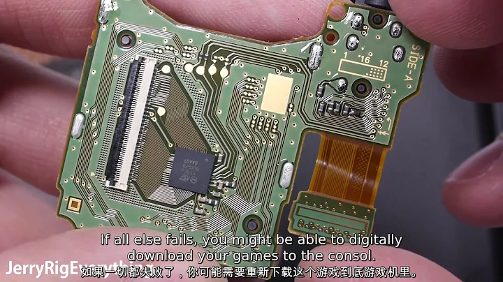 任天堂 Switch 拆机内部详解 中英双字