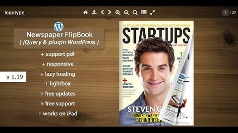 PDF Flipbook WordPress Plugin Newspaper