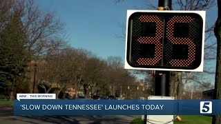 Campaign aims to reduce speed-related crashes in Tennessee