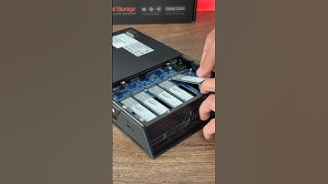 ASUSTOR NAS with 6x NVMe SSDs 🔊 #asmr