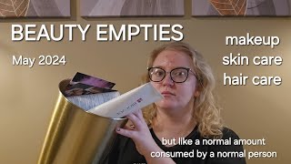 BEAUTY EMPTIES MAY 2024 | elf, rhode, Summer Fridays, and more