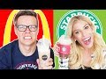 TESTING STARBUCKS VS. MCDONALDS NEW HOLIDAY MENU!