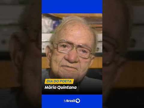 Dia do poeta: Mário Quintana fala sobre relação com a poesia, em 1990