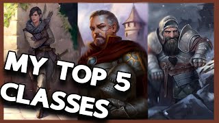 My Top 5 Classes - Pathfinder: Wrath of the Righteous