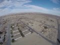 Xaircraft X650 Pro quadcopter flying around 29 Palms empty lot