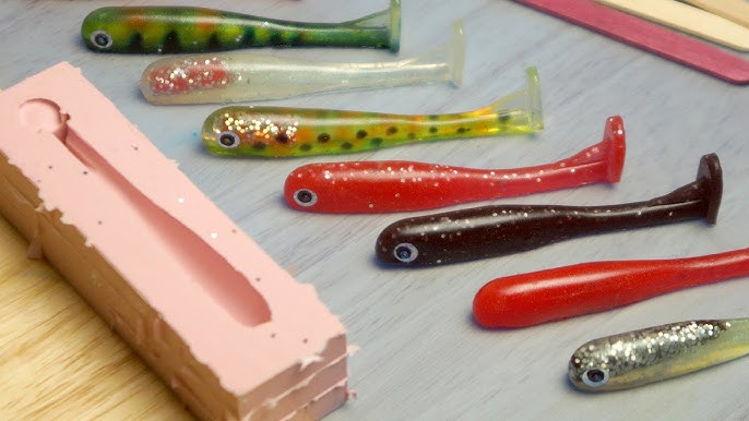 How to make a soft bait fishing lure from a toy 