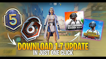 How to Update Pubg Mobile 1.7 Global Version | How to Download 1.7 Official Update