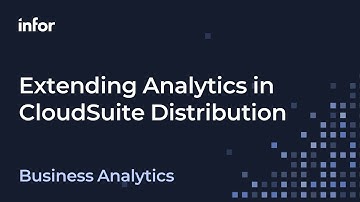 How to Extend CloudSuite Distribution Analytics