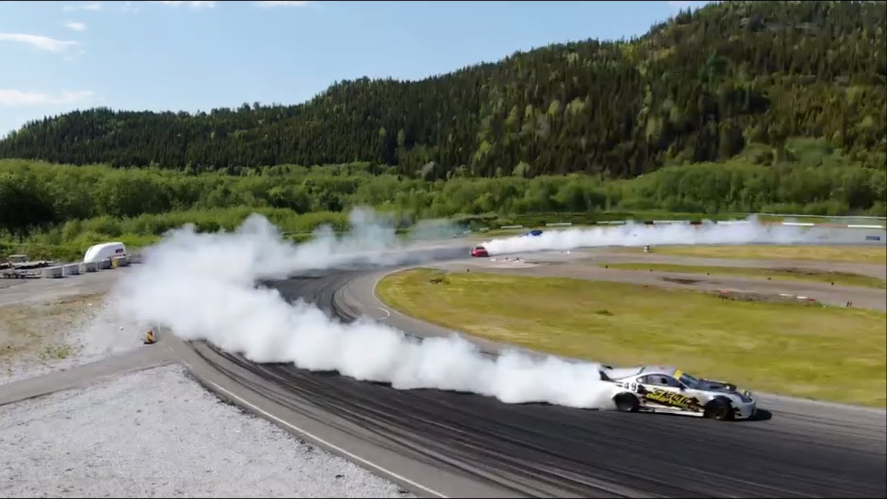 Verdal DriftWeekend 1011 Juni 2023 Team Gildset Drifting ridealong