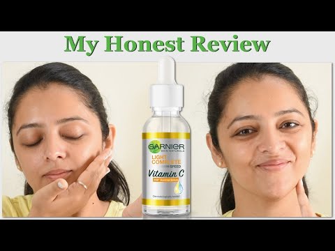 Serum garnier vitamin c How to