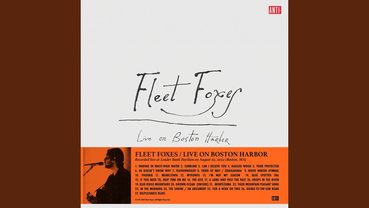 Blue Ridge Mountains (Live On Boston Harbor)