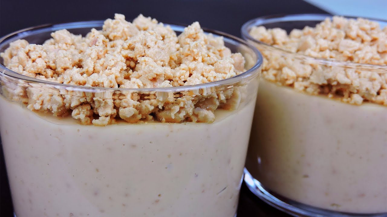 CREMA de TURRON (postre fácil con turrón)