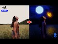 Day to night image manipulation - GIMP tutorial in HINDI