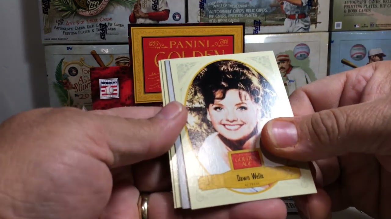 Opening Hobby Box #4 of 2012 Panini Golden Age Baseball & Pop Culture Americana Trading Cards