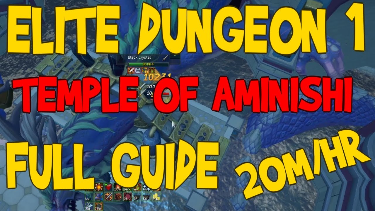 Temple of Aminishi  Elite Dungeon - The RuneScape Wiki