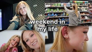 ear piercings, shopping, friends & more - WEEKEND IN MY LIFE