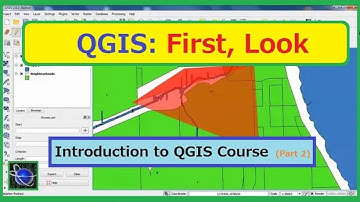 QGIS: First, Look | Complete Course Intro to QGIS  | Part 2 | @GISITTools