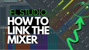 How to connect tracks to mixer in FL Studio 20