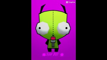 Gir edit #invaderzim #slowmotion #capcut #shorts #fyp #edit