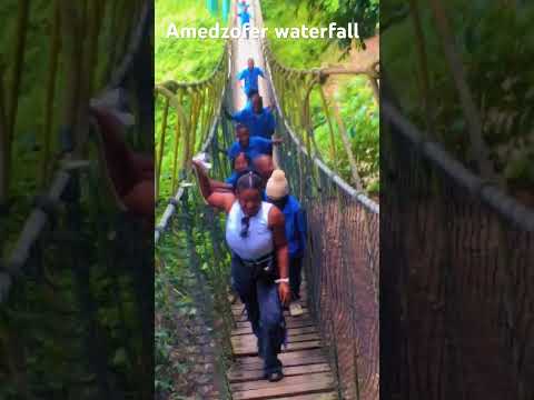 Amedzofe waterfall, canopy walk and Mount Gemi