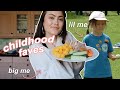 24hrs eating my childhood favourites and reacting to old childhood photos :/