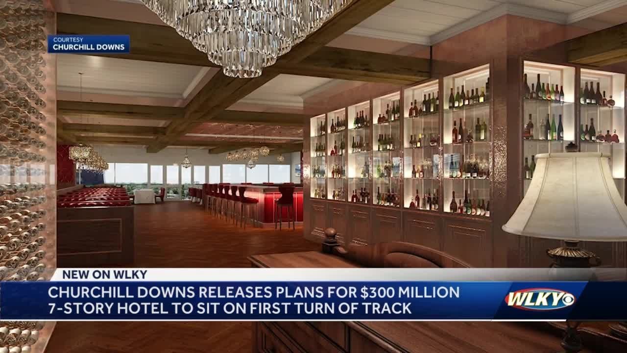 Churchill Downs unveils plans on massive renovation project, which includes a hotel