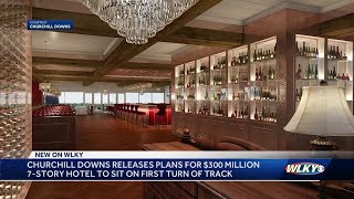 Churchill Downs unveils plans on massive renovation project, which includes a hotel