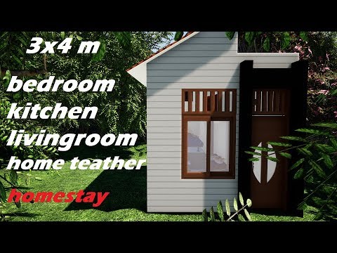 Ep 17 Inspirasi Desain Rumah Mikro 3x4 Meter Homestay Design Kos Kosan Minimalis Komplit Youtube<script async src=