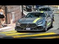 Supercars in Monaco 2019 - VOL. 18 (2x Chiron, Zonda F, Fab Design SLR, AMG GT R Pro, 675LT)