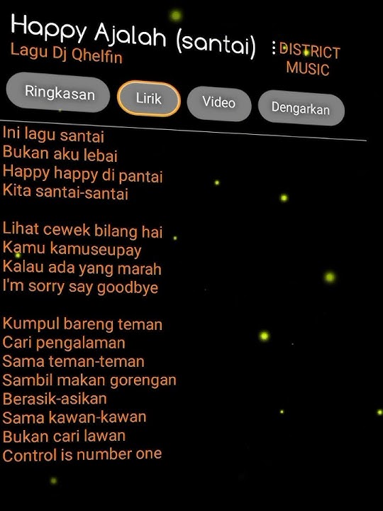 Dj Qhelfin - Happy Ajalah #lagu #lirik #music #laguviral