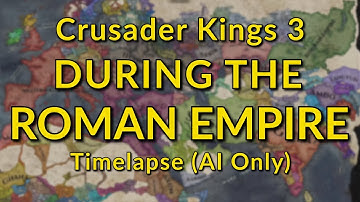 CK3 but its the Roman Empire | Dawn of the Dark Ages | AI Timelapse