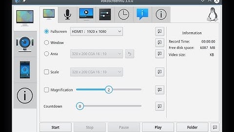VokoscreenNG - The Alternative To FastStone Capture