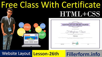 26th Class- Website Full Layout-2 | Website Full Layoutcss|