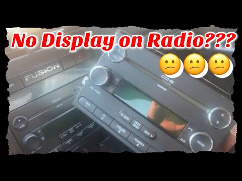 How to Replace Radio Stereo Ford Fusion Mercury Milan 2006-2009