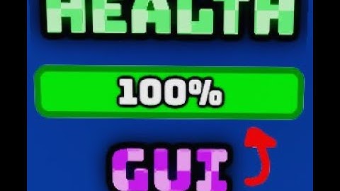 How to Make a Health Bar Gui in Roblox Studio - WORKING!!! (2025)