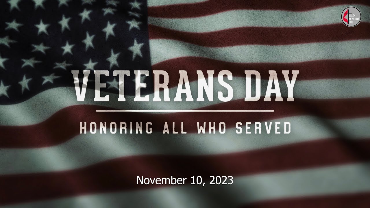 Veterans day 2024 youtube video