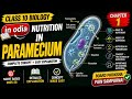 Holozoic Mode of Nutrition in Paramecium | Class 10 Science | Easy Explanation
