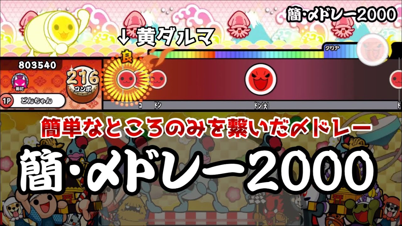 初心者歓迎の〆ドレー2000【創作譜面】