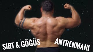 SIRT & GÖĞÜS ANTRENMANI [POWERLIFTER STYLE]