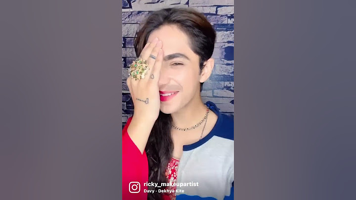 Ricky makeupartist #dekhyakite #punjabisong #ricky_makeupartist