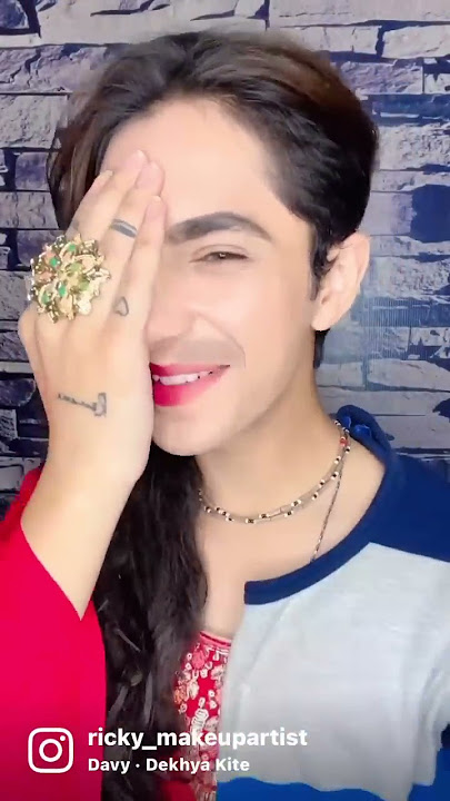 Ricky makeupartist #dekhyakite #punjabisong #ricky_makeupartist