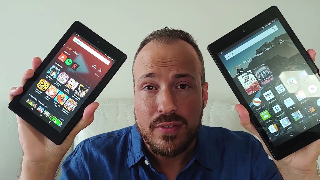 Amazon Fire 7 and HD 8 tablets blogger review - YouTube